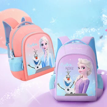 Mochila Frozen2 Disney Kuprinės Merginos Bookbag Mokyklos Krepšiai Animacinių Filmų Vaikams Kuprinės Kelionės Kuprinės Pečių Maišą Didelės Talpos