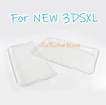 1pc Nintendo Naujas 3DSLL 3DSXL NAUJOS 3DS XL LL gumos atveju TPU Minkšto Silikono gelis odos rankena apsauginis gaubtas, shell