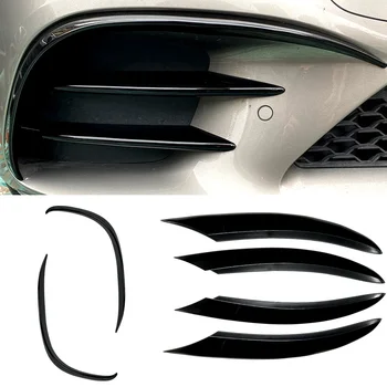 Automobilio Priekinis lankas Priekinės Oro Peilis Priešrūkinis žibintas Grotelių Apdaila Modifikacija Mercedes Benz C-Class C200 C260 W205 2019 2020 2021 2022 23