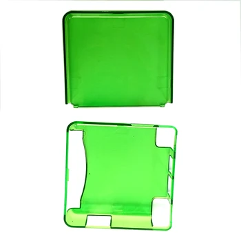 1Set Už GBA SP Plastiko Krištolas skaidrus, žalia Apsauginį kiautą