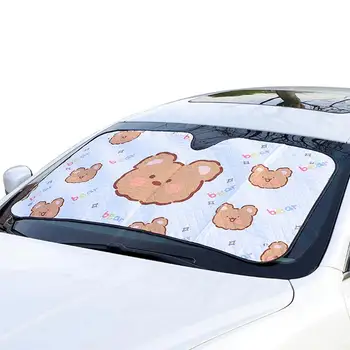 Mielas Automobilių Skėtį Nuo Saulės Animacinių Filmų Anime Automobilio Saulės Atspalvis Priekinio Lango Automobilio Priekinio Stiklo, Priekinio Stiklo Skėtį Nuo Saulės Saulės Skydelis Raštas