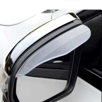 Universalus 2vnt Automobilio galinio vaizdo Veidrodėlis, Lietaus apsauga nuo Lietaus Antakį už Hyundai i10 i20 i30 i40 ix20 ix35 ix55 akcentas tucson H100 H200