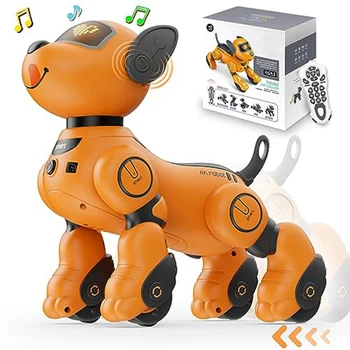 Robotas Šuns Žaislas Vaikams, Balso Ir 2.4 Ghz Nuotolinio Valdymo Robotas 