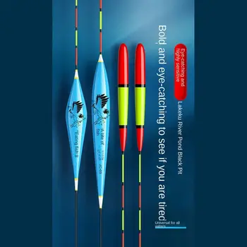 Akį traukiantis trikampis uodega Uolų Žvejybos Masalas Plaukti Indikatorius jautrus Šviesos Stick Plūdės Slydimo Drift Vamzdis smart Plūdės Bobbers