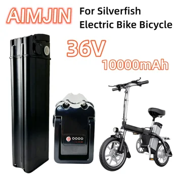 36V 10Ah ličio-jonų baterija tinka Sidabro Žuvys elektriniai dviračiai, elektriniai motoroleriai Pastatytas BMS sistema, Jokio atminties efekto