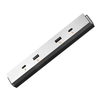 Automobilio daiktadėžėje USB Perstūmimo Hub Tinka Modelis 3+ 2024 Konsolė Splitter Docking Station Greito Įkrovimo Adapteris
