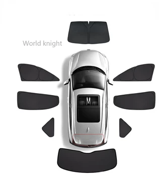 Audi Q5 Automobilių 2013-2018 M. Skėtį Nuo Saulės Priekinio Stiklo, Priekinio Šoninio Lango Saulė Pavėsyje, Stoglangis Aklas Privatumo Galinės Apsaugos Nuo Saulės, Aksesuarai