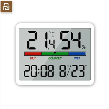 Xiaomi Mijia Daugiafunkcį Termometras Su Drėgmėmačiu Automatinis Elektroninis Temperatūros, Drėgmės Stebėti Laikrodis Buityje Termometras