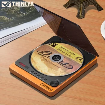 CD Grotuvas Retro Elegantiškas Hifi CD Grotuvas su Portable Home Audio Grotuvas Optinė Išvestis Aukštos kokybės Lossless Audio Entuziastas Player