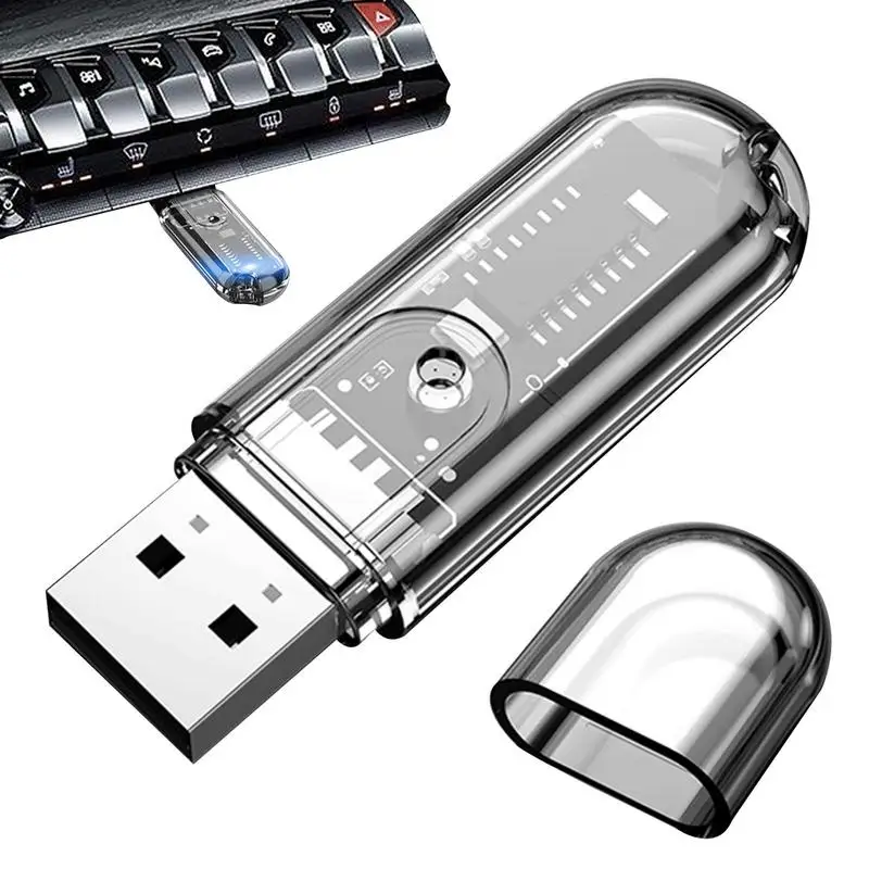 USB Adapteris Saugus Automobilių Garso Prietaisų, USB 5.3 Imtuvas, Adapteris, automobilių Muzika Priėmimo Adapteris Stabili Belaidžio Automobilio Adapteris0